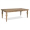 Isabella French Country Brown Pine Rectangular Extendable Dining Table - 66-84&quot;