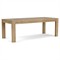 Melanie Modern Classic Brown Oak Rectangular Extendable Dining Table - 84-102&quot;