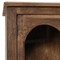 Kiana Rustic Lodge Brown Reclaimed Wood Display Case