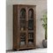Kiana Rustic Lodge Brown Reclaimed Wood Display Case