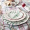 Juliska Country Estate Winter Frolic Evergreen Ceramic Party Plate - Set of 4