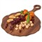Juliska Puro Updated Traditional Brown Teak Round Serving Board