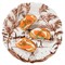 Juliska Country Estate Harvest French Sepia Ceramic Party Plate - Set of 4