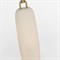 Visual Comfort Formosa Modern White Alabaster Antique Burnished Brass Single Pendant - 11&quot;