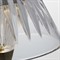 Visual Comfort Blaze Traditional Crystal Shade Natural Brass Rechargeable Table Lamp - 12&quot;