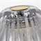 Visual Comfort Blaze Traditional Crystal Shade Natural Brass Rechargeable Table Lamp - 12&quot;