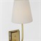 Visual Comfort Hulton Updated Traditional Antique Brass Cordless Single Armed Sconce
