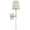 Visual Comfort Camille Modern Classic Polished Nickel Cordless Wallchiere Sconce