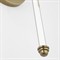 Visual Comfort Camille Modern Classic Antique Brass Cordless Wallchiere Sconce