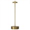 Visual Comfort Sene Modern Classic Museum Brass Rechargeable Table Lamp - 12&quot;