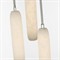 Visual Comfort Formosa Modern White Alabaster Polished Nickel 3 Light Pendant
