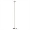 Visual Comfort Sene Modern Classic Museum Nickel Rechargeable Floor Lamp
