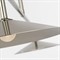 Visual Comfort Ponce Updated Traditional Polished Nickel Linear Pendant