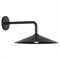 Visual Comfort Ponce Updated Traditional Black Iron Steel Armed Sconce