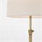 Visual Comfort Bryant Modern Classic Antique Brass Cordless Floor Lamp