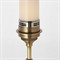 Visual Comfort Bryant Modern Classic Antique Brass Cordless Table Lamp