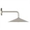 Visual Comfort Ponce Updated Traditional Polished Nickel Armed Sconce