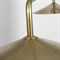 Visual Comfort Ponce Updated Traditional Antique Brass Linear Pendant