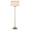 Visual Comfort Walker Modern Off White Shade Gild Cordless Floor Lamp