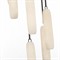 Visual Comfort Formosa Modern White Alabaster Bronze 7 Light Pendant