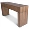 Elias Modern Classic Brown Wood Console Table