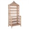 Brenton Coastal Beach Natural Rattan Pagoda Etagere
