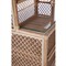 Brenton Coastal Beach Natural Rattan Pagoda Etagere
