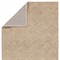 Mercedi Coastal Beach Tan Textured Solid Rug - 5&#39;x8&#39;