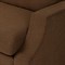 Mila Modern Classic Brown Crypton Sofa - 105&quot;