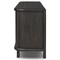 Bonnie Rustic Lodge Black Oak Sideboard