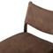 Odelia Modern Classic Brown Leather Oak Dining Chair