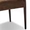 Odelia Modern Classic Brown Leather Oak Dining Chair