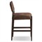 Odelia Modern Classic Brown Leather Oak Counter Stool