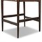 Odelia Modern Classic Brown Leather Oak Counter Stool