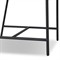 Lindsey Modern Classic Black Iron Outdoor Dining Chair