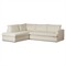 Nicole Modern Classic Cream Crypton 2 Piece Sectional - Left Chaise - 111x87&quot;