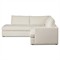 Nicole Modern Classic Cream Crypton 2 Piece Sectional - Left Chaise - 111x87&quot;