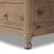 Basil Rustic Lodge Weathered Oak Armoire