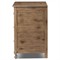 Basil Rustic Lodge Weathered Oak Dresser
