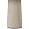 Regine Modern Classic Beige Concrete Round Pedestal Outdoor End Table