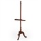 Eamon Updated Traditional Dark Brown Wood Easel Stand