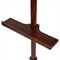 Eamon Updated Traditional Dark Brown Wood Easel Stand