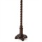Jericho Updated Traditional Dark Brown Wood Coat Rack