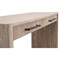 Cayson Coastal Beach Grey Acacia Wood Rectangular Console Table