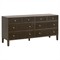 Mira Coastal Beach Dutch Brown Oak Double Dresser