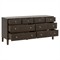 Mira Coastal Beach Dutch Brown Oak Double Dresser