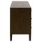Mira Coastal Beach Dutch Brown Oak Double Dresser