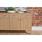 Mira Coastal Beach Natural Oak Sideboard