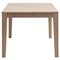 Mira Coastal Beach Natural Oak Rectangular Extendable Dining Table - 72-87&quot;