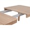 Mira Coastal Beach Natural Oak Rectangular Extendable Dining Table - 72-87&quot;